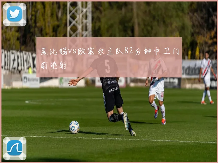 莱比锡vs欧塞尔主队82分钟中卫门前垫射
